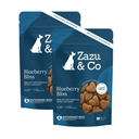 Zazu & Co Blueberry Bliss Natural Dog Treats – 150 g | Human Grade, Gluten-Free, Vegetarian | Slow-Baked | No Preservatives, Salt or Sugar
