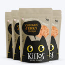 Kittos Purr-Fect Chicken Jerky Strips Cat Treats – 35 g | High Protein