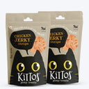 Kittos Purr-Fect Chicken Jerky Strips Cat Treats – 35 g | High Protein