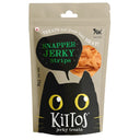 Kittos Purr-Fect Snapper Jerky Strips Cat Treats – 35 g | High Protein