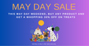 May Day Sale