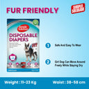 Simple Solution Disposable Diapers for Female Dogs Medium: 38-58cm, 12pcs.