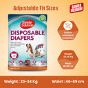 Simple Solution Disposable Diapers L-XL: 46-69cm, 12pcs.