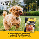Milky Chew Cheese & Chicken Sticks, 10 pieces