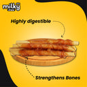Milky Chew Cheese & Chicken Sticks, 10 pieces
