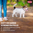 Trixie Cavo adjustable lead, L–XL: 2.00 m/ø 18 mm, sangria/petrol