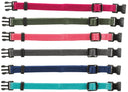 Set of 6 Puppy Collars, Light Colours, 22-35 cm / 10 mm