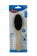 Dog Double Sided Brush, Pin + Bristles, 21 x 6 cm