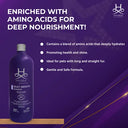 Hydra Groomers Silky Smooth Shampoo for Dogs & Cats | Amino Acid Formula | 4:1 Concentrate | Long & Straight Coats | 1 L