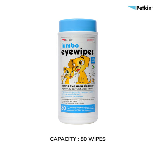 Jumbo Eyewipes 80 Wipes