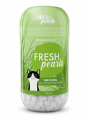 M-Pets Fresh Pearls Natural Cat Litter Deodoriser – 450 ml | Grass Scent | Absorbs, Captures & Neutralises Odours
