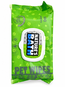 Nature's Bath Hydrating Pet Wipes for Dogs & Cats – 100 Wipes | 15x20 cm | Aloe Vera, Neem & Camphor | Vegan