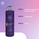 Hydra Groomers Ultra Dematting & Finishing Spray for Dogs & Cats | Anti-Static | Zero-Weight Formula | 500 ml