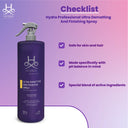 Hydra Groomers Ultra Dematting & Finishing Spray for Dogs & Cats | Anti-Static | Zero-Weight Formula | 500 ml