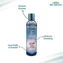 Bio-Groom Purrfect White Conditioning Shampoo for Cats | Coat Brightener | Protein & Coconut Oil | No Bleach | 236 ml