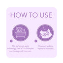 Animology Flea & Tick Dog Shampoo – 250 ml | Tea Tree & Neem Oil | Soothes Irritated Skin & Washes Out Fleas & Ticks