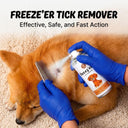 Aromatree Freeze'em Tick Remover Spray – 120 ml | Instant Freezing Action | Non-Toxic & Insecticide-Free | For Dogs & Cats