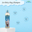 Bio-Groom So-Dirty Deep Cleansing Shampoo for Dogs – 355 ml | Removes Dirt, Grime & Odour