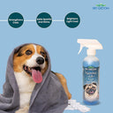Bio-Groom Waterless Bath Shampoo for Dogs & Cats – 473 ml | No-Rinse, Tear-Free Formula for Quick Cleaning