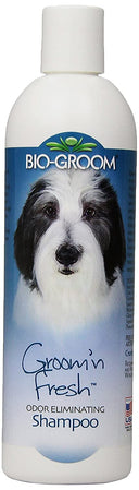 Bio-Groom Groom 'N Fresh Odor Eliminating Shampoo for Dogs – 355 ml | Sulfate-Free, Conditioning Formula