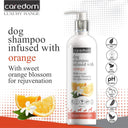 Caredom Luxury Pet Shampoo for Dogs – 200 ml | Sweet Orange & Neem Oil | Rejuvenating, Deep Cleansing Spa Formula
