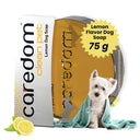 Caredom Clean Pet Lemon Dog Soap – 75 g | Transparent Glycerine Bar | Deep Cleansing, Odour Control & Natural Citrus Freshness