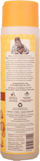 Burt's Bees Hypoallergenic Cat Shampoo | Shea Butter & Honey | pH-Balanced | Fragrance-Free | 296 ml