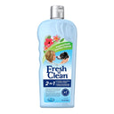 Pet-Ag Fresh 'n Clean 2-N-1 Oatmeal Conditioning Shampoo for Dogs – 18 oz (532 ml) | Tropical Scent | Vitamin E & Aloe Vera | Scent Lasts Up to 2 Weeks