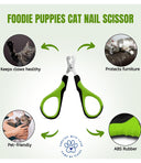 Foodie Puppies Cat Nail Scissors – Precision Trimmer for Cats & Small Pets