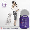 Hydra Groomers Volumizing Shampoo for Dogs & Cats – 5 L | Keratin & Wheat Protein | Professional 4:1 Concentrate | For Dense & Curly Coats