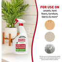 Nature's Miracle Stain & Odour Remover for Dogs – 709 ml | Enzymatic Formula | Removes Urine, Feces, Vomit & Drool