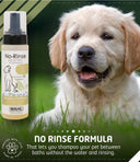 Wahl No Rinse Oatmeal Dog Shampoo – 210 ml | Gentle Cleansing & Moisturizing Shampoo with Oatmeal