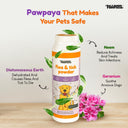 Pawpaya Flea & Tick Control Powder for Dogs & Cats – 100 g | Neem-Based | Natural, Non-Toxic & Chemical-Free