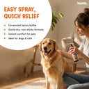 Pawpaya Flea & Tick Control Spray for Dogs – 200 ml | Natural Cedarwood & Lemongrass Formula | Repels Fleas, Ticks & Mosquitoes
