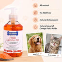 Nutrabone Salmon Oil Supplement for Dogs & Cats – 300 ml | Norwegian Salmon, Omega 3 & 6 | Supports Healthy Skin, Shiny Coat & Immunity