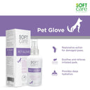 Soft Care Pet Glove Paw Protection Lotion for Dogs & Cats – 50 g | Repairs, Moisturises & Protects Dry Cracked Paws
