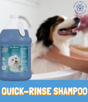 Bio-Groom Super White Whitening Dog Shampoo | Coconut Oil, Protein & Lanolin | pH Balanced | Tear-Free | 355 ml