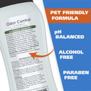 Wahl Odor Control Shampoo for Dogs – 700 ml | Eucalyptus & Spearmint, Plant-Derived Deodorising Formula