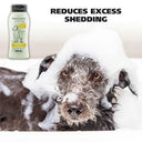 Wahl Shed Control Shampoo for Dogs – 700 ml | Lemongrass & Sage, Reduces Shedding & Dander