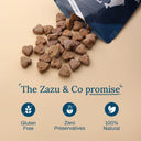 Zazu & Co Blueberry Bliss Natural Dog Treats – 150 g | Human Grade, Gluten-Free, Vegetarian | Slow-Baked | No Preservatives, Salt or Sugar