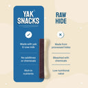 Zazu & Co Blueberry Himalayan Yak Chew for Dogs | Long-Lasting Natural Chew | High-Protein, Gluten-Free & Grain-Free | No Preservatives