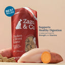 Zazu & Co Chicken & Sweet Potato Dog Treats – 150 g | Human Grade, High-Protein, Gluten-Free | Slow-Baked | No Preservatives, Salt or Sugar