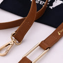 Zazu & Co Premium Leather Dog Leash | 100% Calf Leather | Handcrafted | Comes with Dust Bag