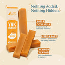 Zazu & Co Mango Himalayan Yak Chew for Dogs | Long-Lasting Natural Chew | High-Protein, Gluten-Free & Grain-Free | No Preservatives