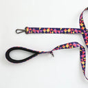 Zazu & Co Premium Webbing Dog Leash – 145 cm | Printed Patterns | Mesh-Padded Handle | Metal D-Ring