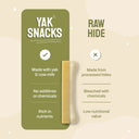 Zazu & Co Original Himalayan Yak Chew for Dogs | Long-Lasting Natural Chew | High-Protein, Gluten-Free & Grain-Free | No Preservatives